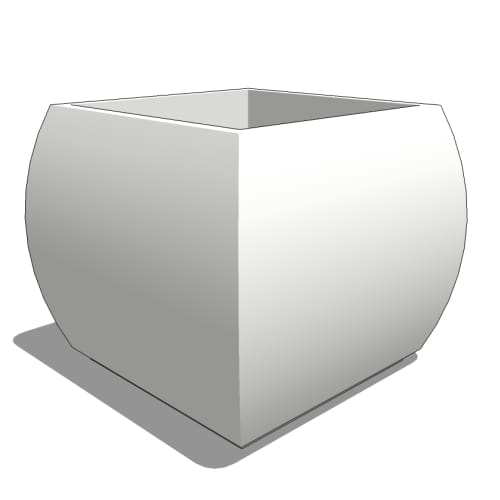 Kahn Cast Stone Square Planters